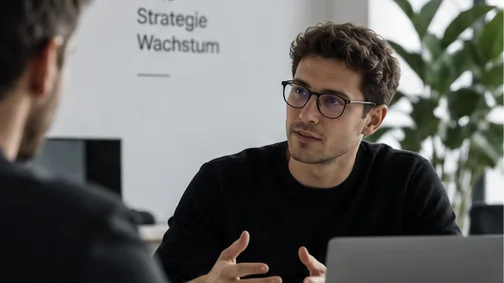 Strategiegespräch zur Analyse eines Unternehmens