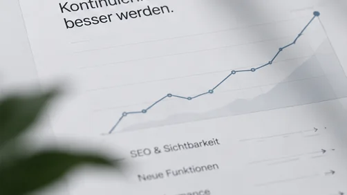 Weiterentwicklung anhand einer positiven Wachstumskurve