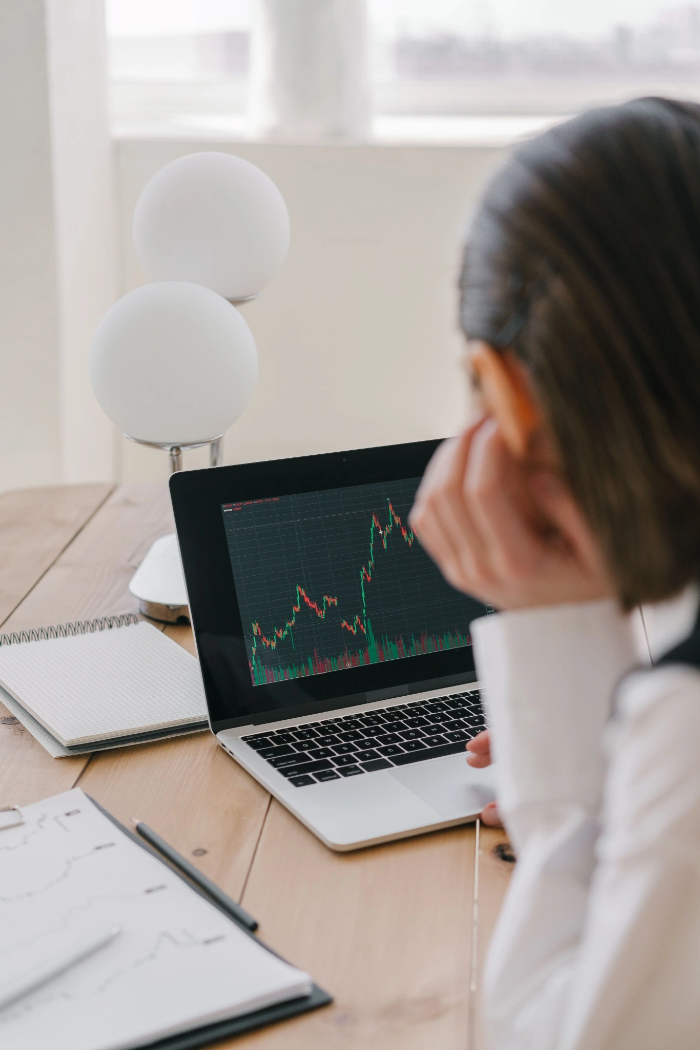 Detailansicht einer positiven Analyseentwicklung